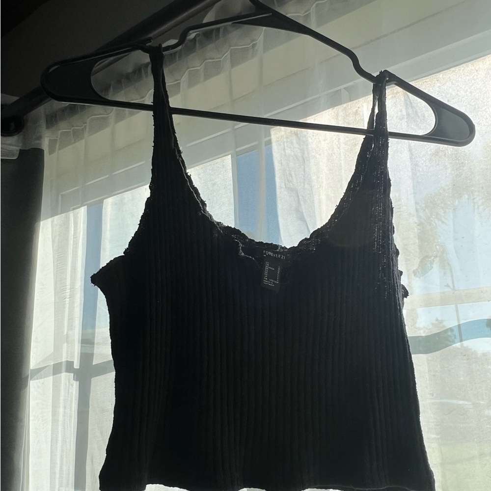 Forever 21 Black Tank Top